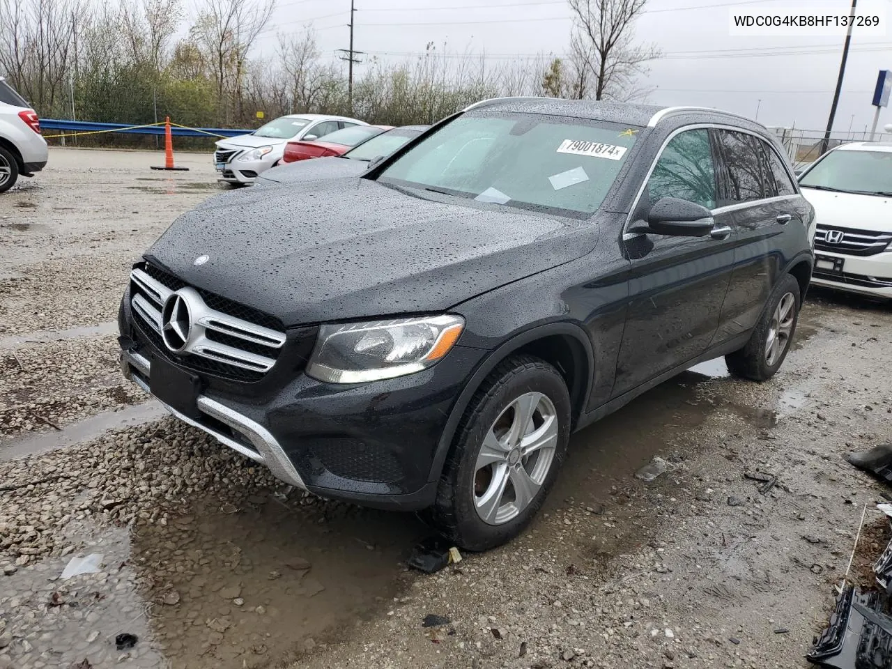 2017 Mercedes-Benz Glc 300 4Matic VIN: WDC0G4KB8HF137269 Lot: 79001874