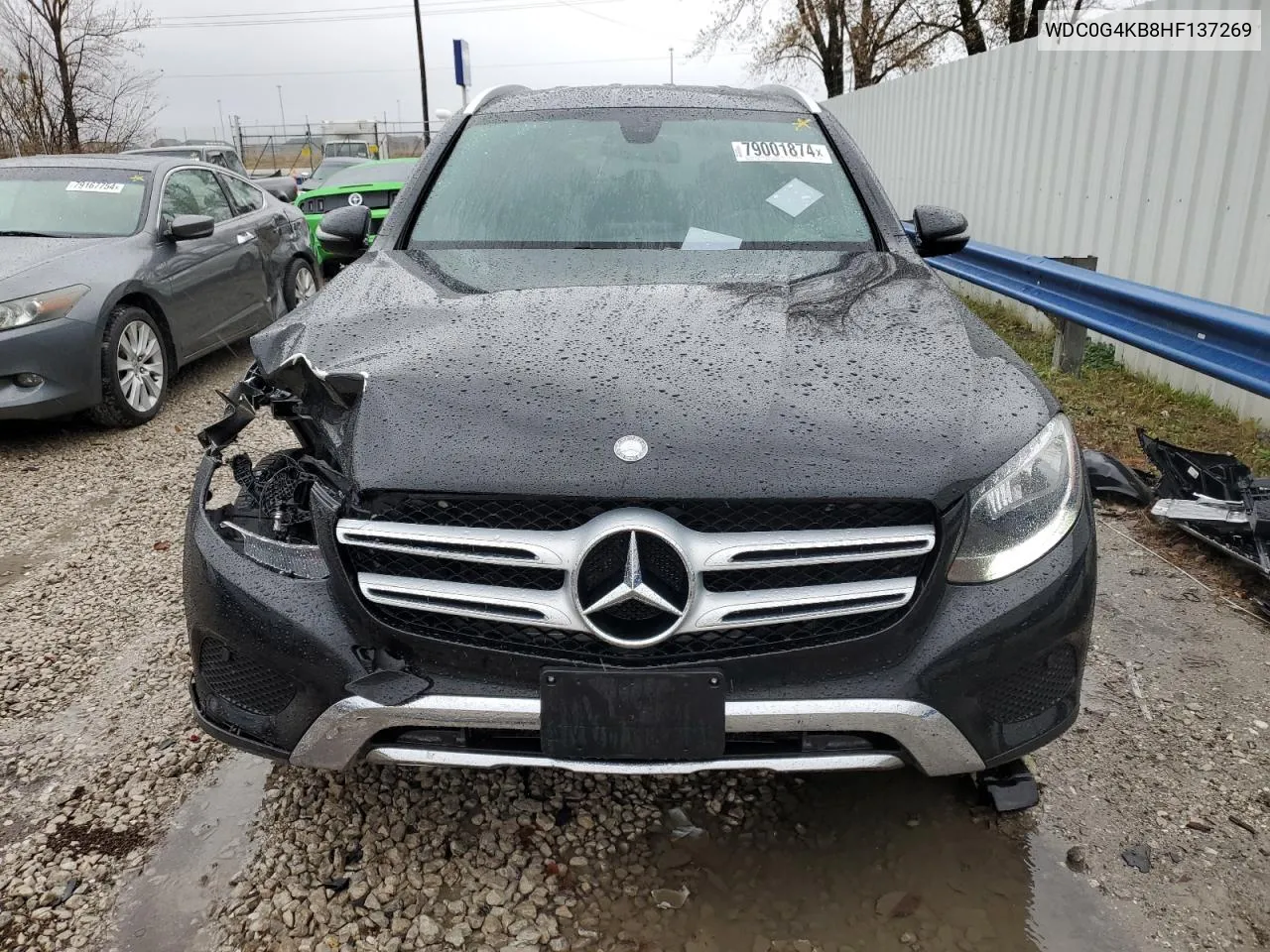 2017 Mercedes-Benz Glc 300 4Matic VIN: WDC0G4KB8HF137269 Lot: 79001874