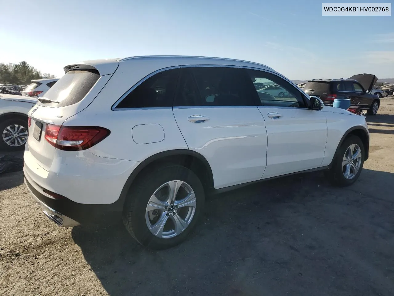 2017 Mercedes-Benz Glc 300 4Matic VIN: WDC0G4KB1HV002768 Lot: 79277424