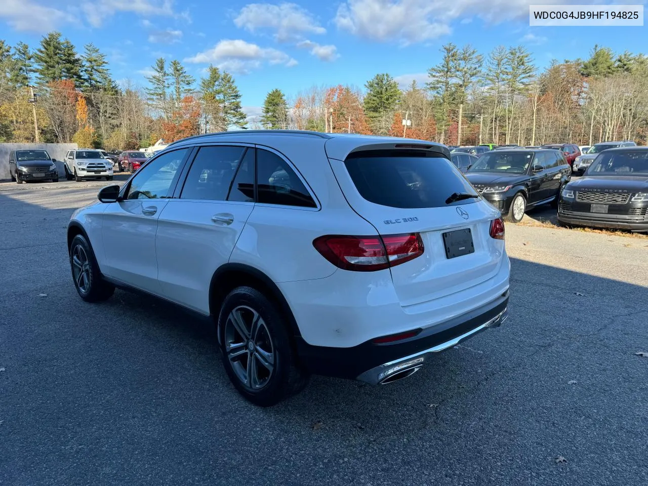 2017 Mercedes-Benz Glc 300 VIN: WDC0G4JB9HF194825 Lot: 79341304