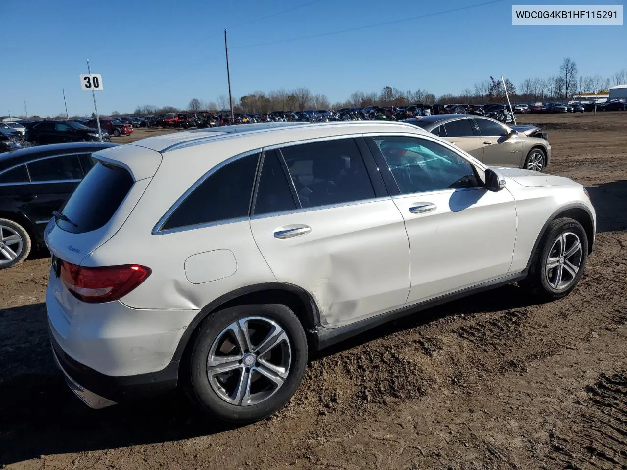 2017 Mercedes-Benz Glc 300 4Matic VIN: WDC0G4KB1HF115291 Lot: 79537214