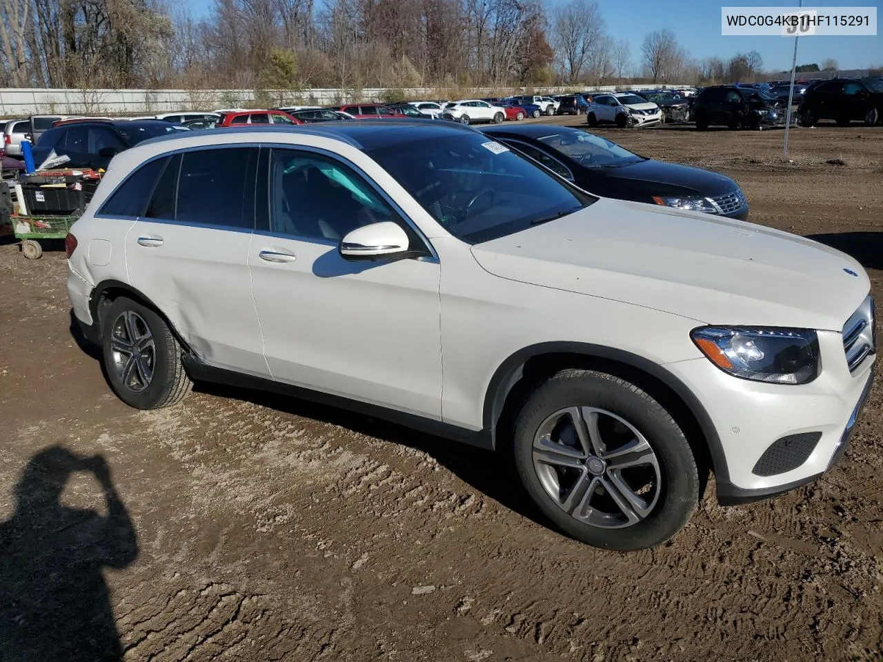 2017 Mercedes-Benz Glc 300 4Matic VIN: WDC0G4KB1HF115291 Lot: 79537214