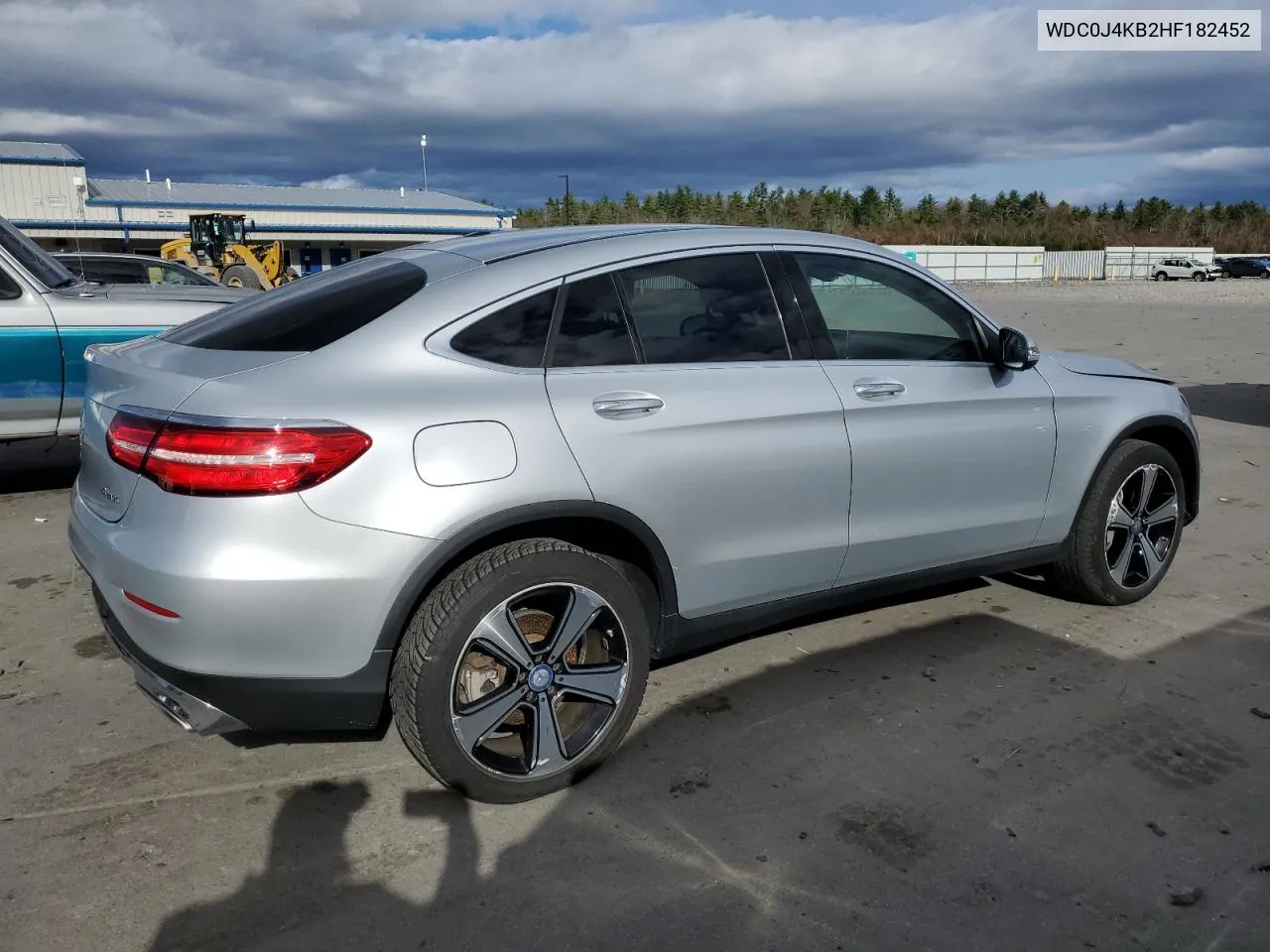 2017 Mercedes-Benz Glc Coupe 300 4Matic VIN: WDC0J4KB2HF182452 Lot: 79612534