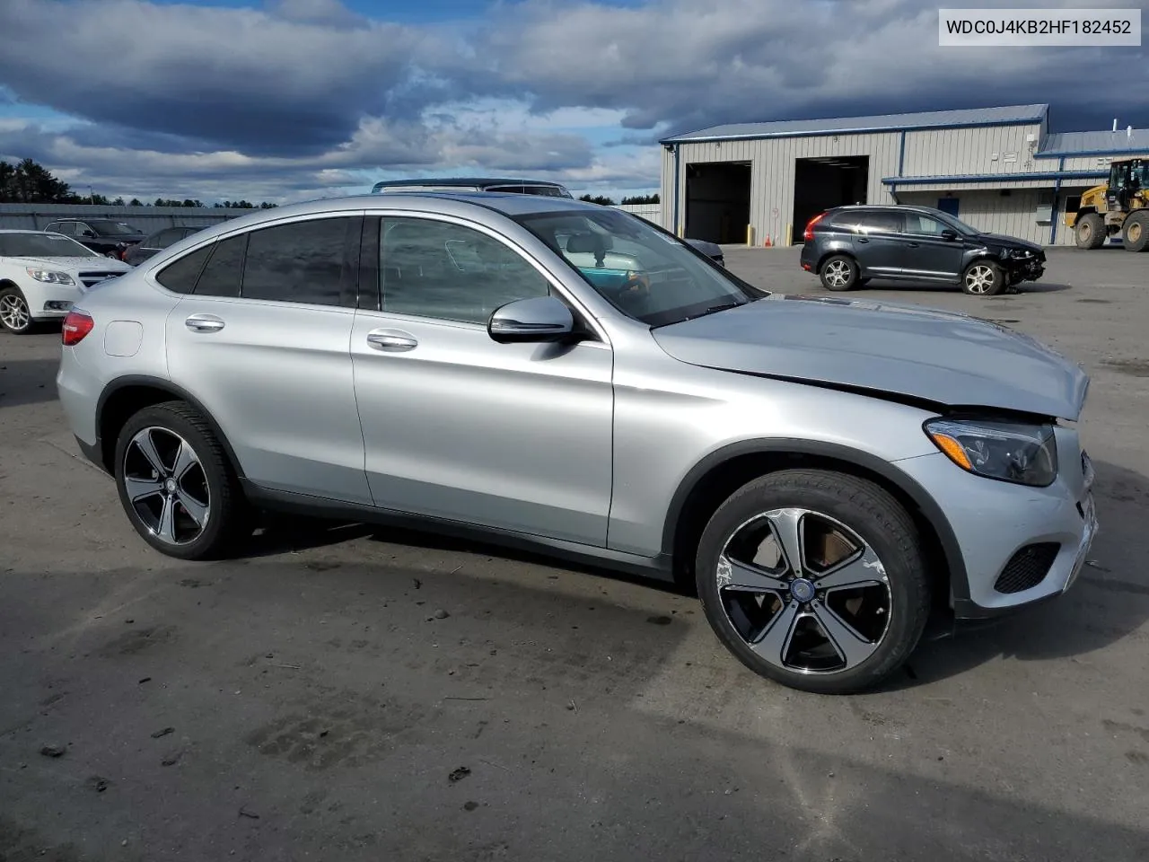 2017 Mercedes-Benz Glc Coupe 300 4Matic VIN: WDC0J4KB2HF182452 Lot: 79612534