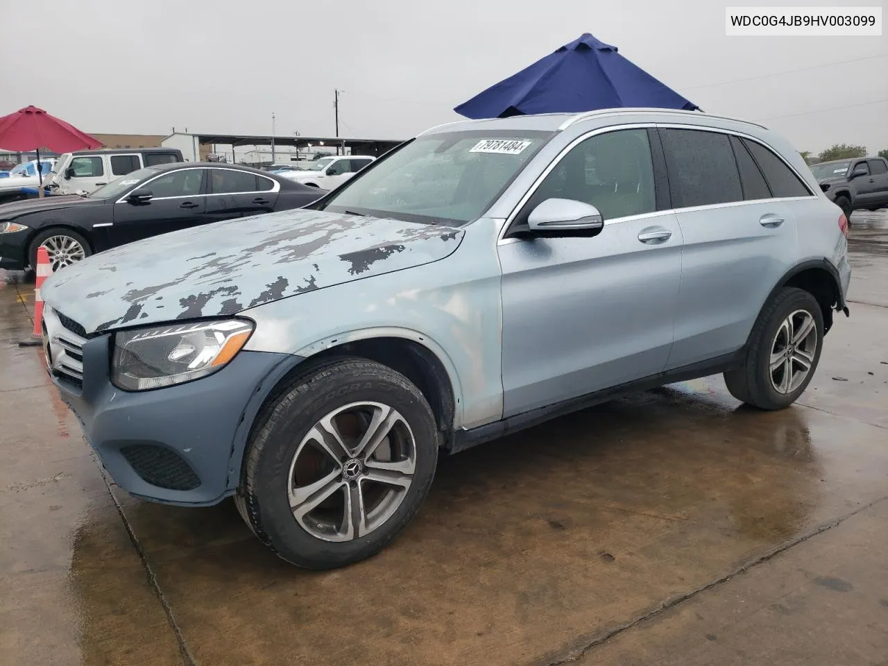 2017 Mercedes-Benz Glc 300 VIN: WDC0G4JB9HV003099 Lot: 79781484