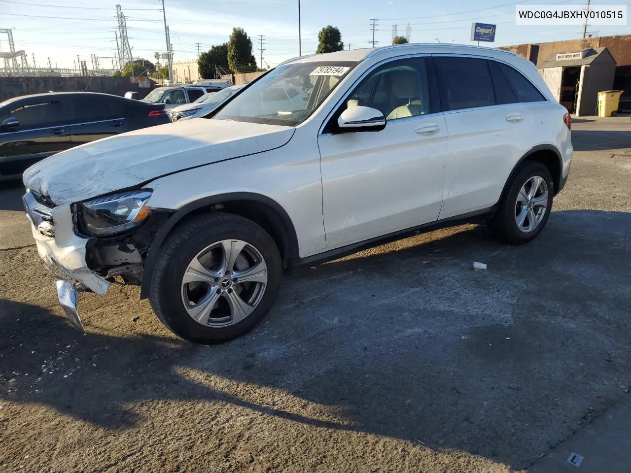 WDC0G4JBXHV010515 2017 Mercedes-Benz Glc 300