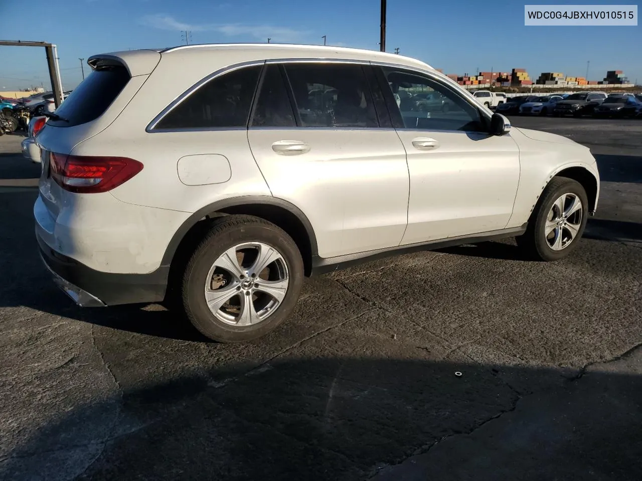 WDC0G4JBXHV010515 2017 Mercedes-Benz Glc 300