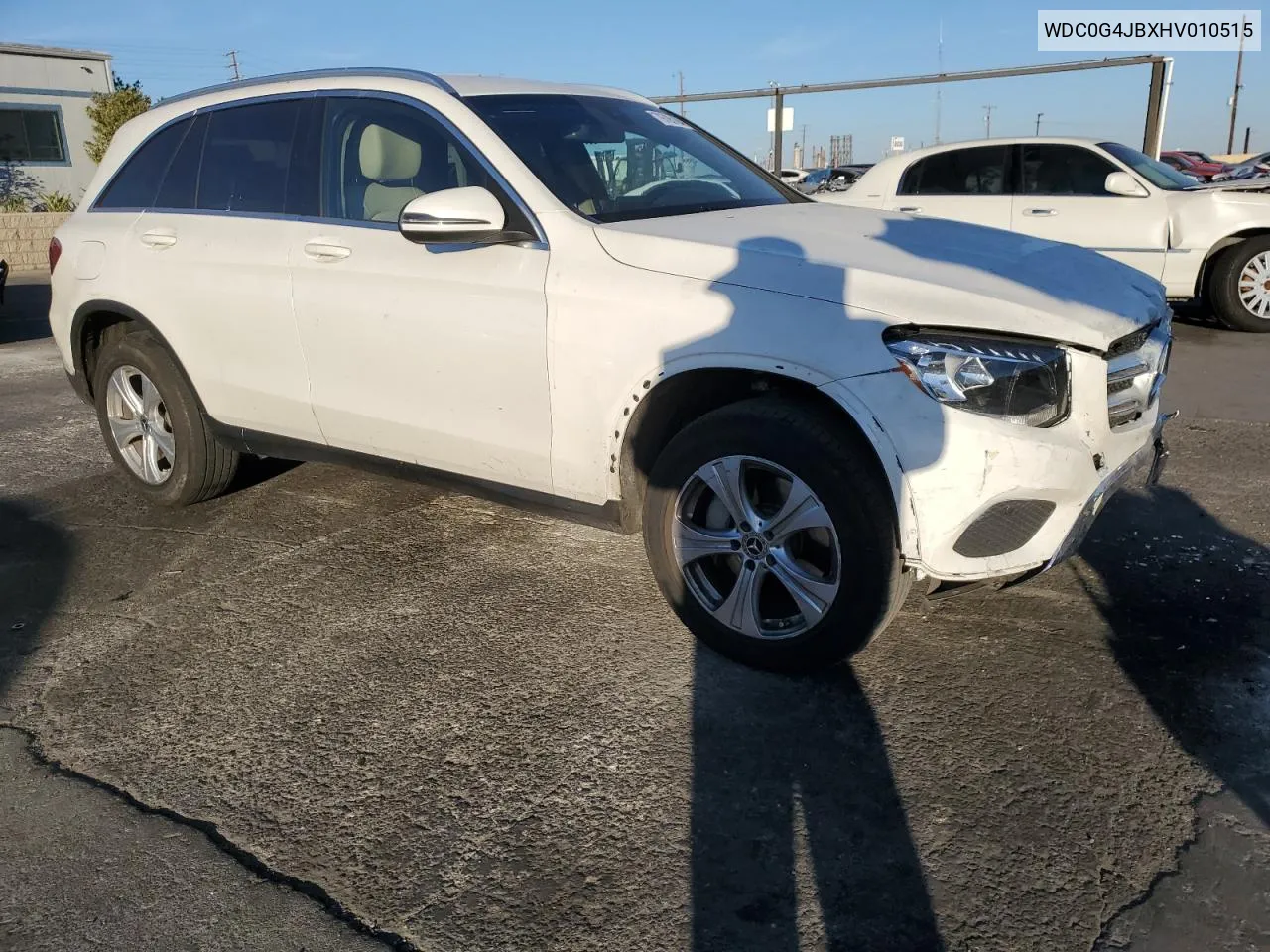 WDC0G4JBXHV010515 2017 Mercedes-Benz Glc 300