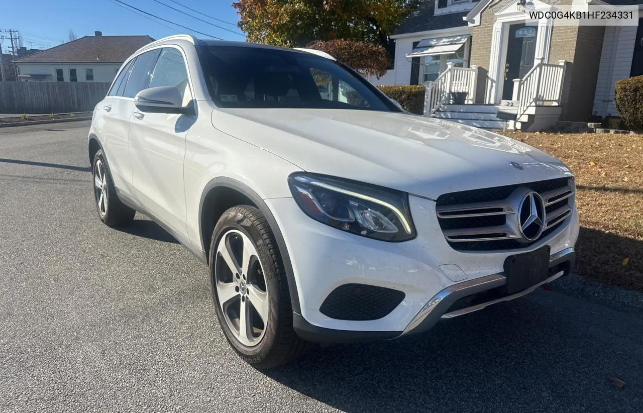 2017 Mercedes-Benz Glc 300 4Matic VIN: WDC0G4KB1HF234331 Lot: 80273614