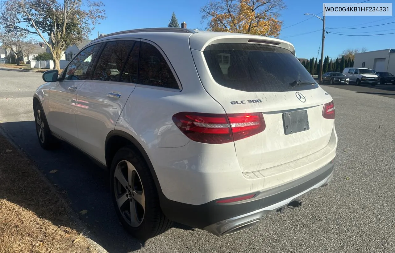 2017 Mercedes-Benz Glc 300 4Matic VIN: WDC0G4KB1HF234331 Lot: 80273614