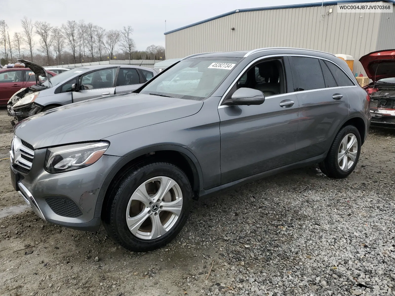 2018 Mercedes-Benz Glc 300 VIN: WDC0G4JB7JV070368 Lot: 45282734