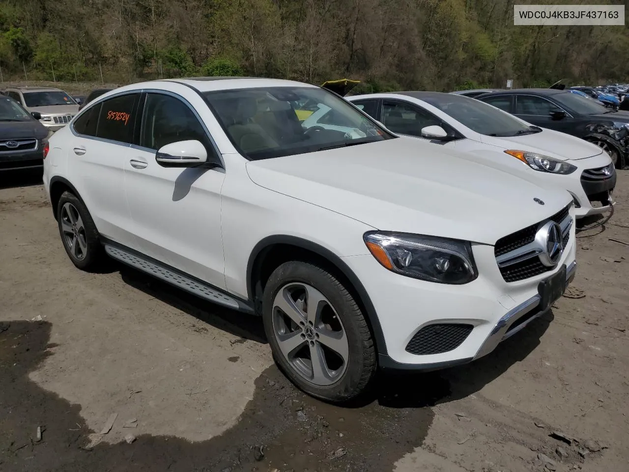 2018 Mercedes-Benz Glc Coupe 300 4Matic VIN: WDC0J4KB3JF437163 Lot: 51536524