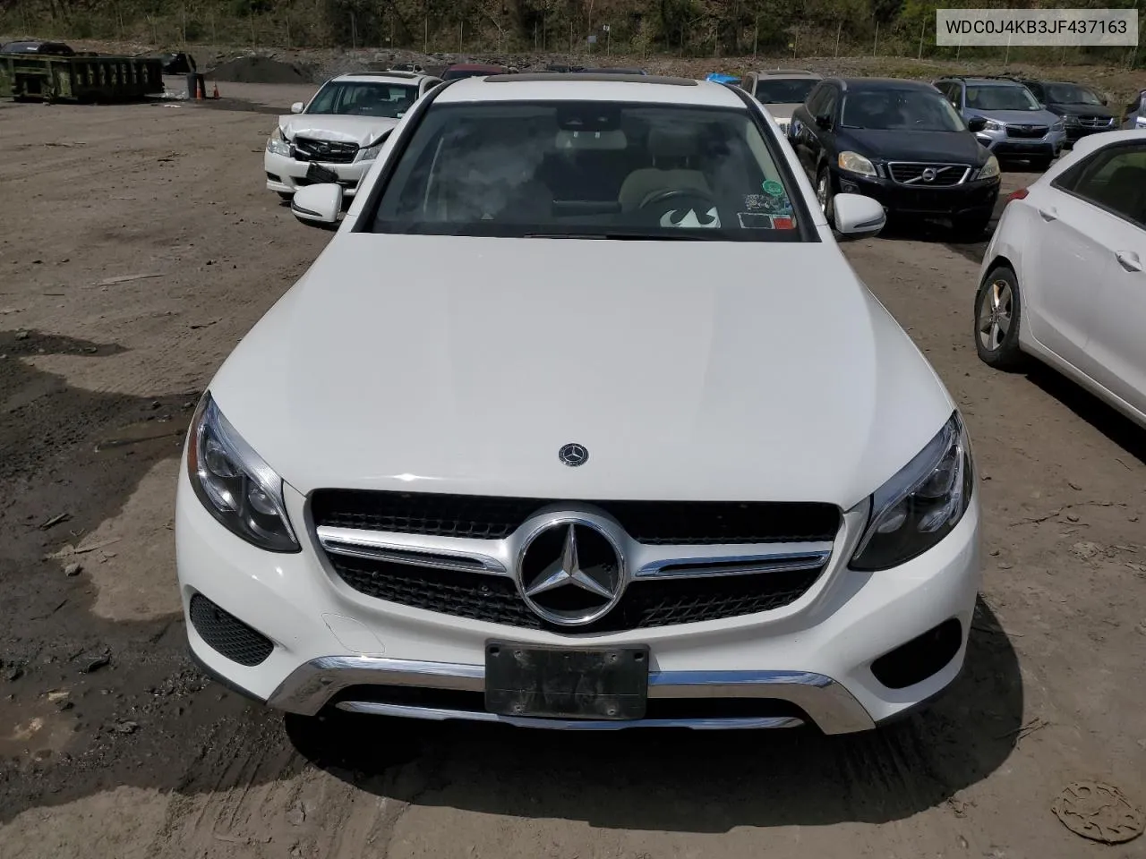 2018 Mercedes-Benz Glc Coupe 300 4Matic VIN: WDC0J4KB3JF437163 Lot: 51536524