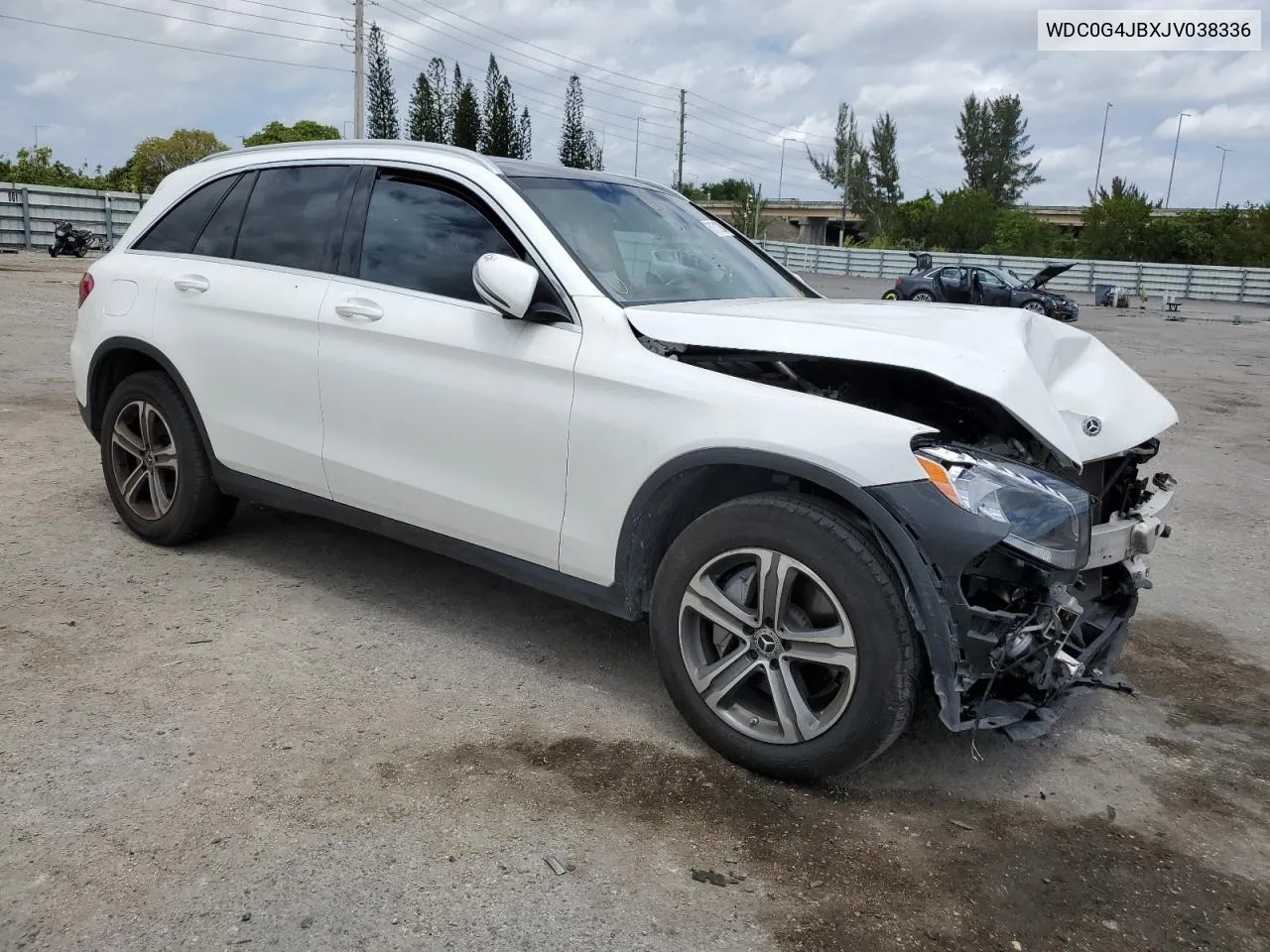 2018 Mercedes-Benz Glc 300 VIN: WDC0G4JBXJV038336 Lot: 51712384