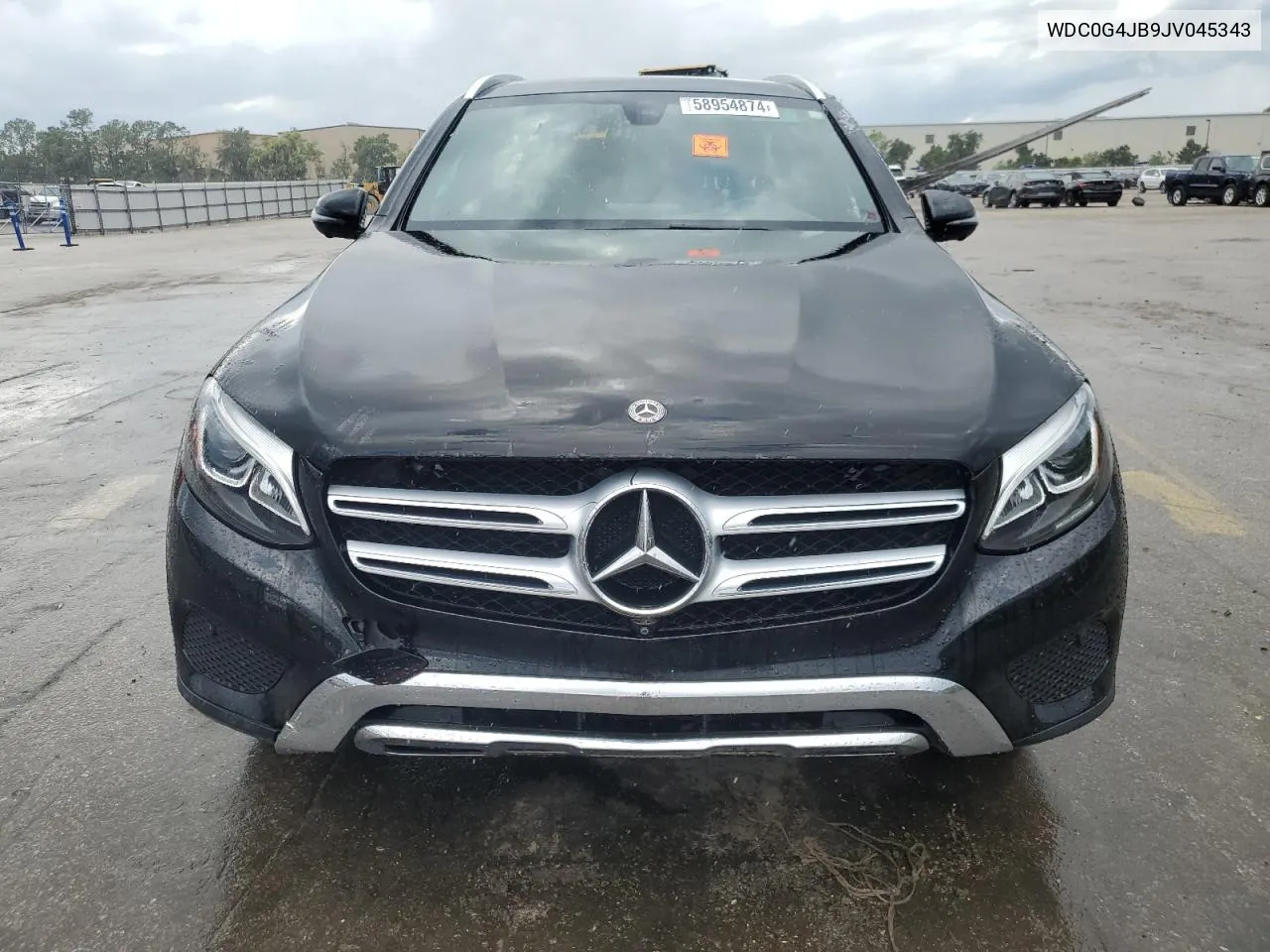 2018 Mercedes-Benz Glc 300 VIN: WDC0G4JB9JV045343 Lot: 58954874