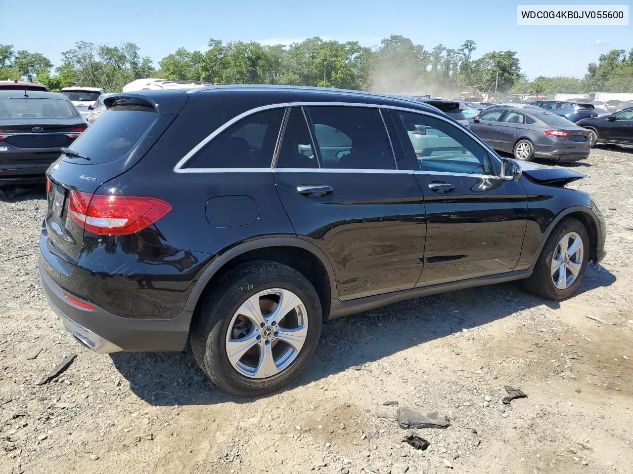 2018 Mercedes-Benz Glc 300 4Matic VIN: WDC0G4KB0JV055600 Lot: 61555084