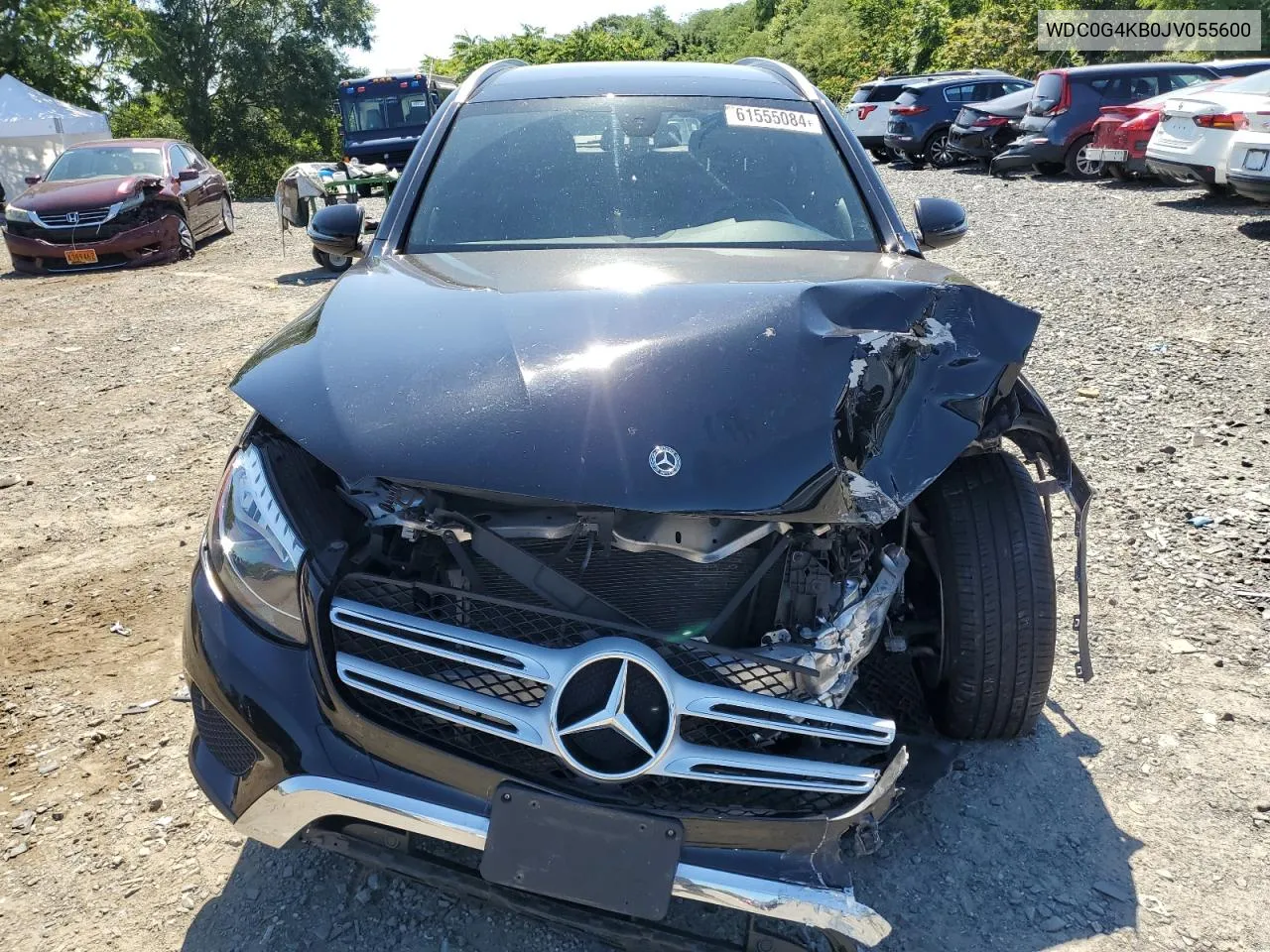 2018 Mercedes-Benz Glc 300 4Matic VIN: WDC0G4KB0JV055600 Lot: 61555084