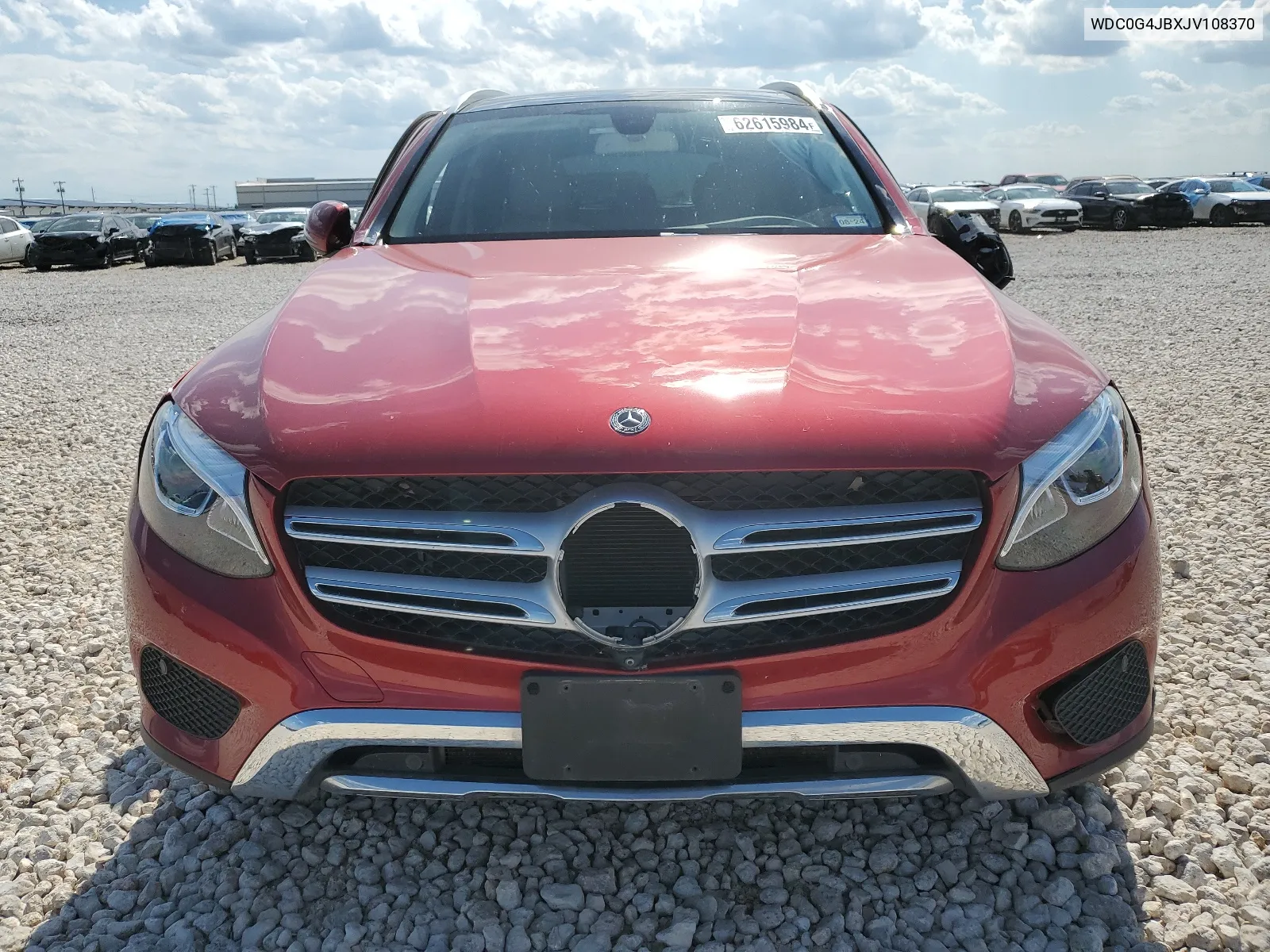 2018 Mercedes-Benz Glc 300 VIN: WDC0G4JBXJV108370 Lot: 62615984