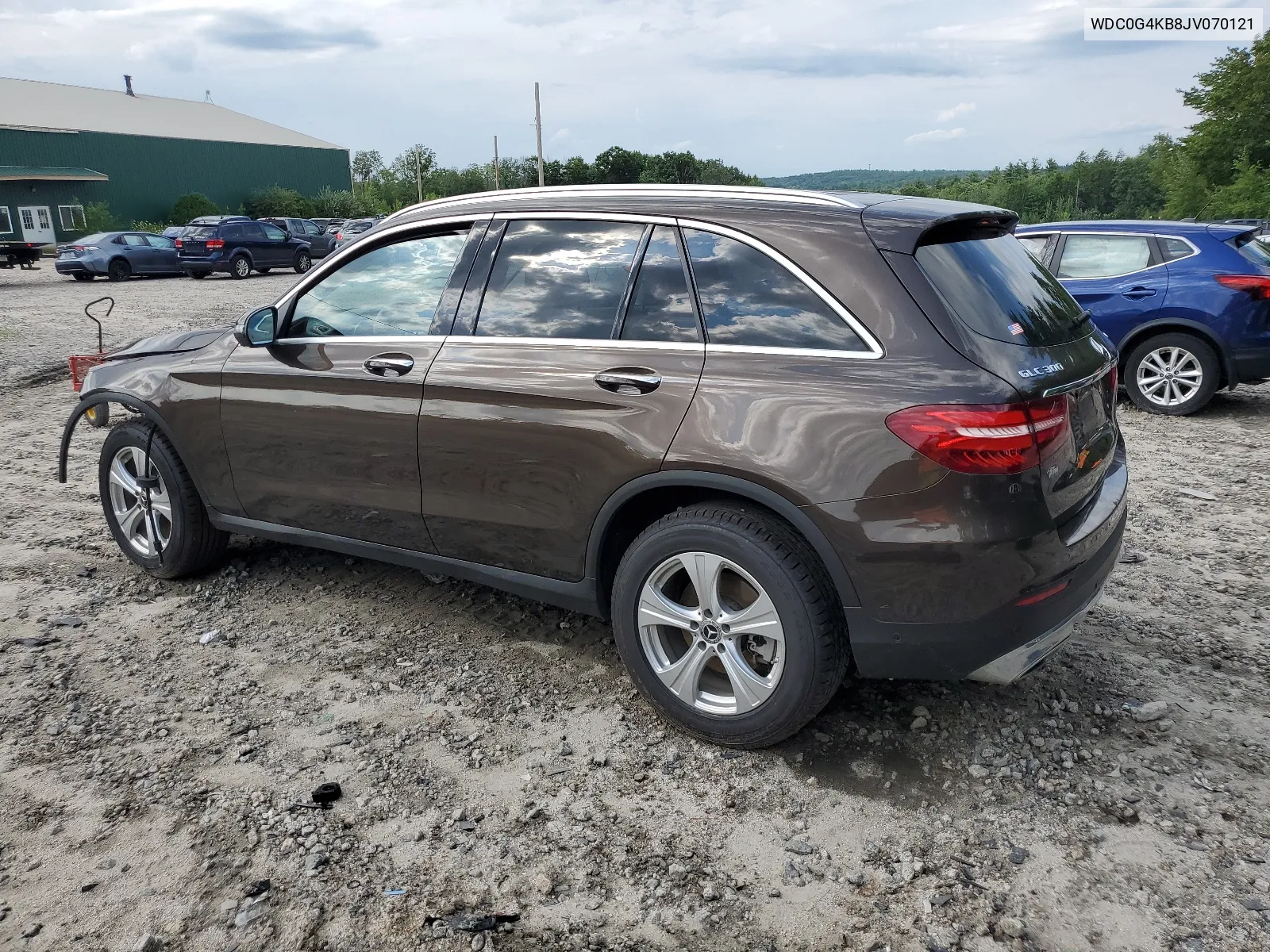 2018 Mercedes-Benz Glc 300 4Matic VIN: WDC0G4KB8JV070121 Lot: 62926884