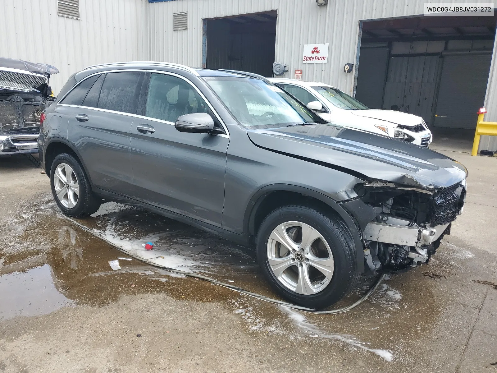 2018 Mercedes-Benz Glc 300 VIN: WDC0G4JB8JV031272 Lot: 63422694