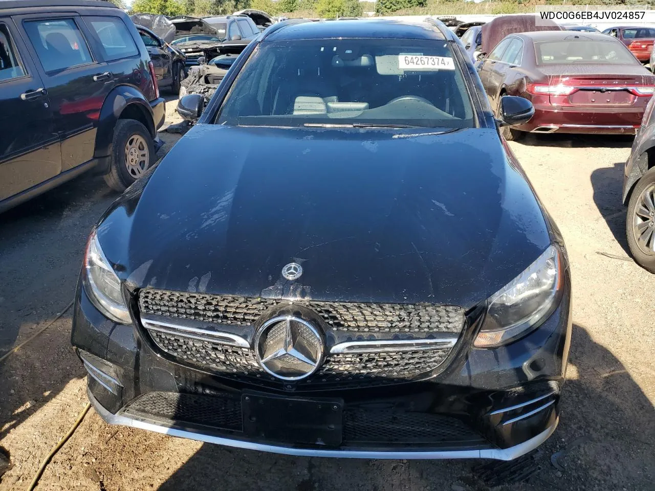 2018 Mercedes-Benz Glc 43 4Matic Amg VIN: WDC0G6EB4JV024857 Lot: 64267374