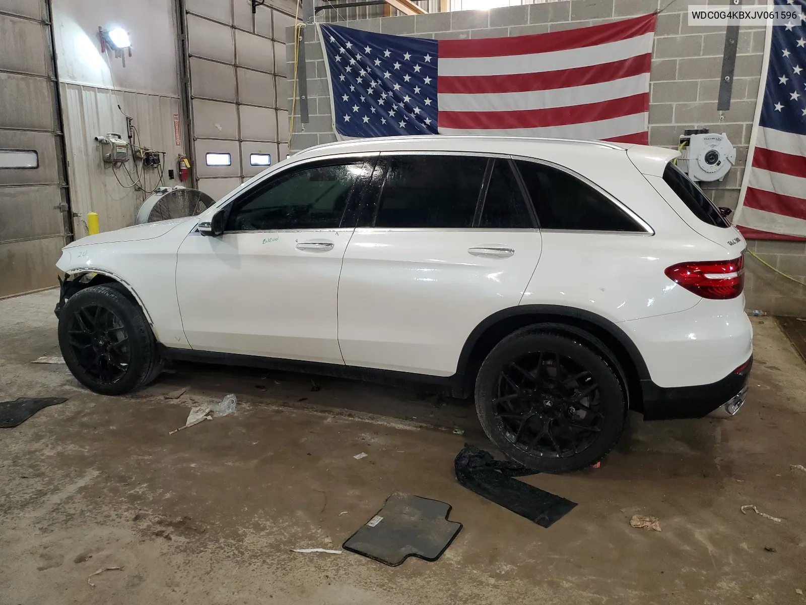 2018 Mercedes-Benz Glc 300 4Matic VIN: WDC0G4KBXJV061596 Lot: 64434884