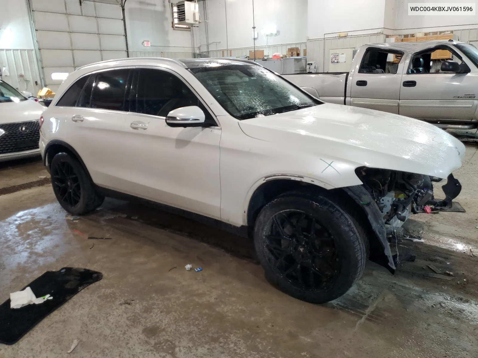 2018 Mercedes-Benz Glc 300 4Matic VIN: WDC0G4KBXJV061596 Lot: 64434884