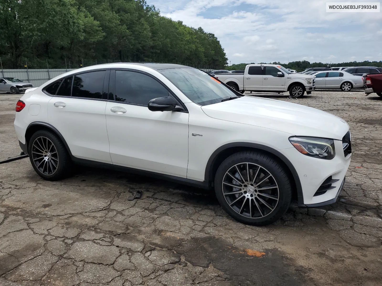 2018 Mercedes-Benz Glc Coupe 43 4Matic Amg VIN: WDC0J6EB3JF393348 Lot: 64487774