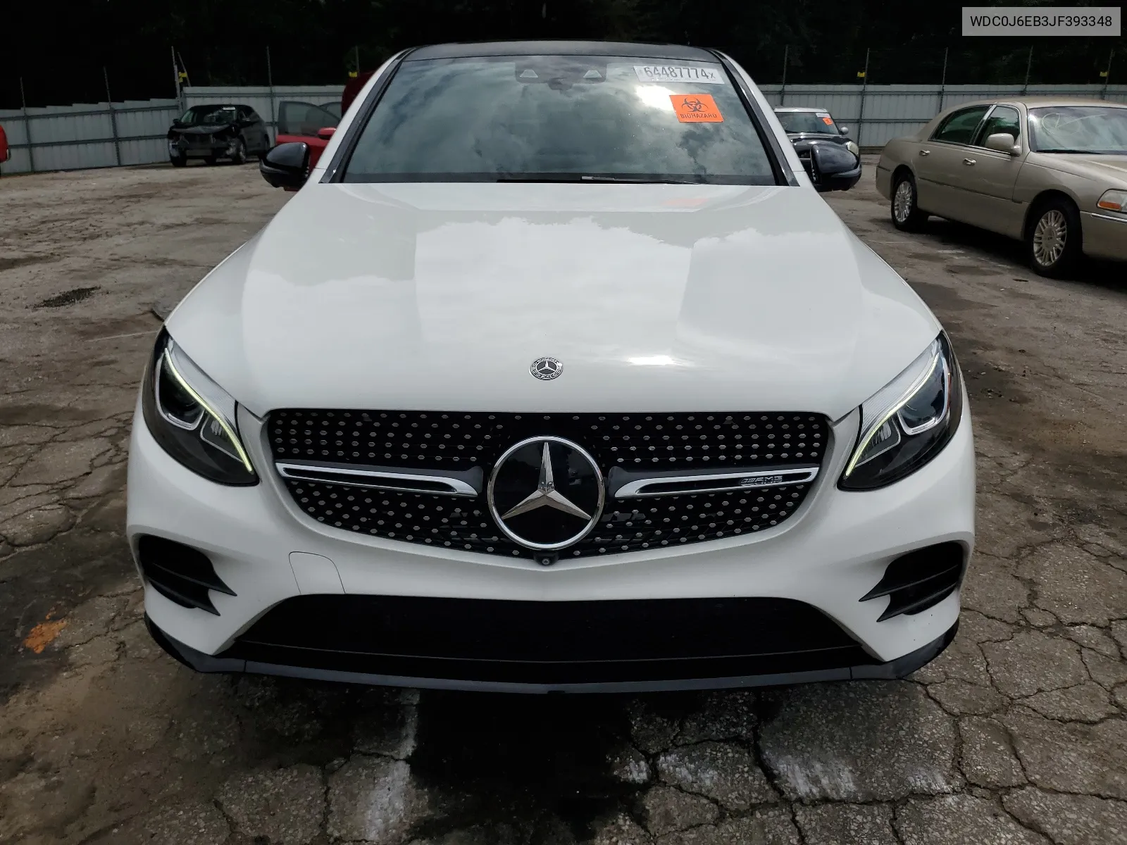 2018 Mercedes-Benz Glc Coupe 43 4Matic Amg VIN: WDC0J6EB3JF393348 Lot: 64487774