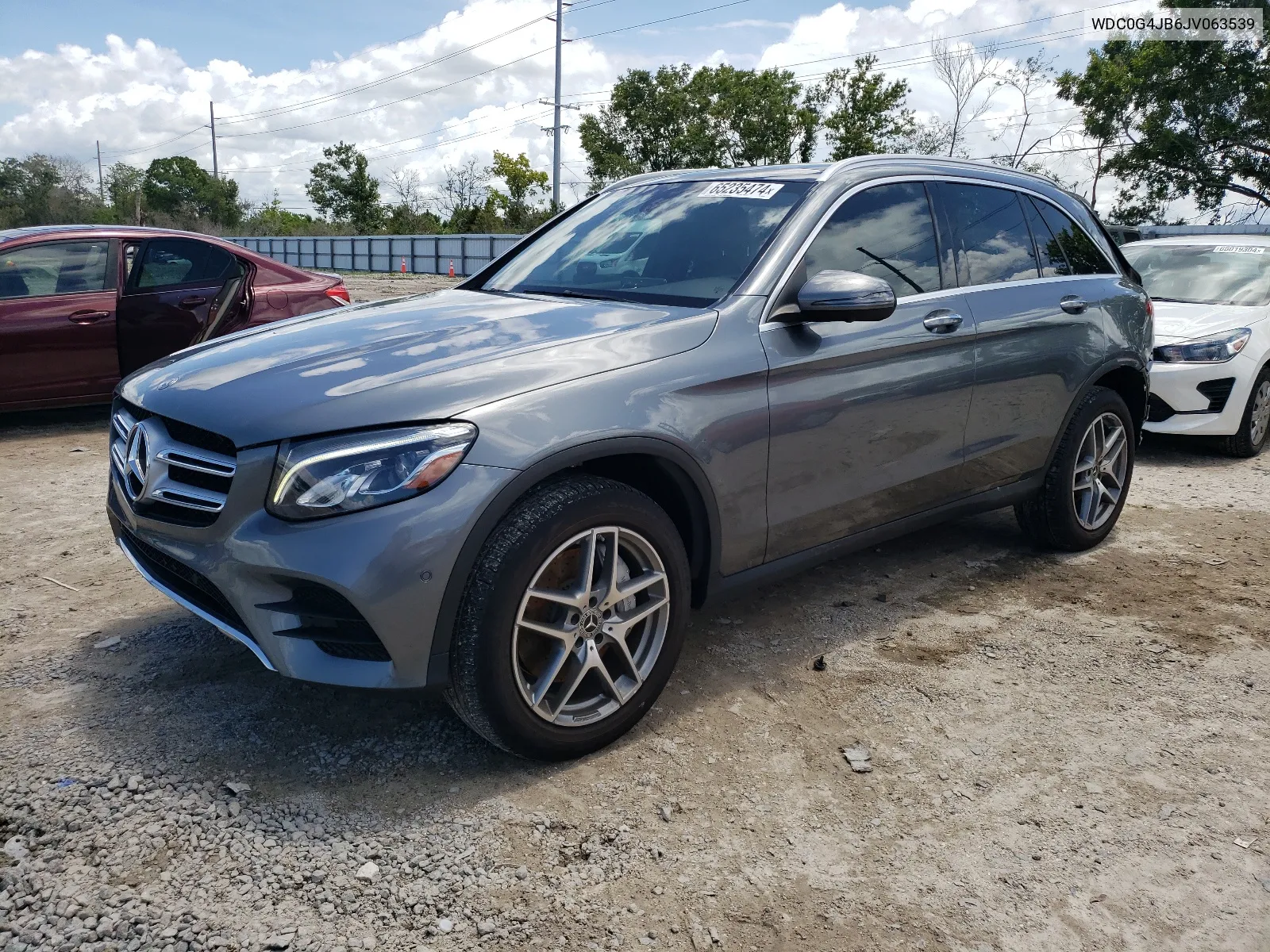 2018 Mercedes-Benz Glc 300 VIN: WDC0G4JB6JV063539 Lot: 65235474