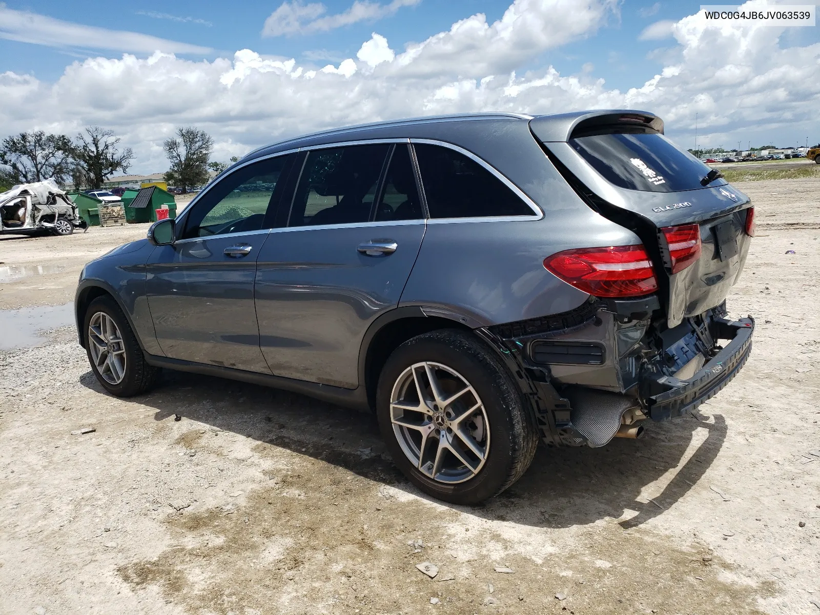 2018 Mercedes-Benz Glc 300 VIN: WDC0G4JB6JV063539 Lot: 65235474