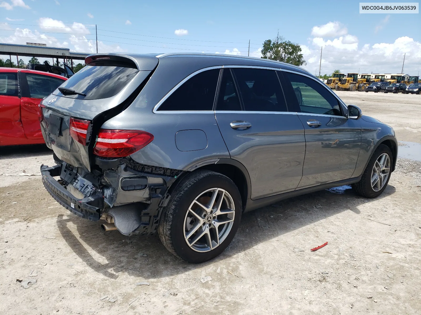 2018 Mercedes-Benz Glc 300 VIN: WDC0G4JB6JV063539 Lot: 65235474