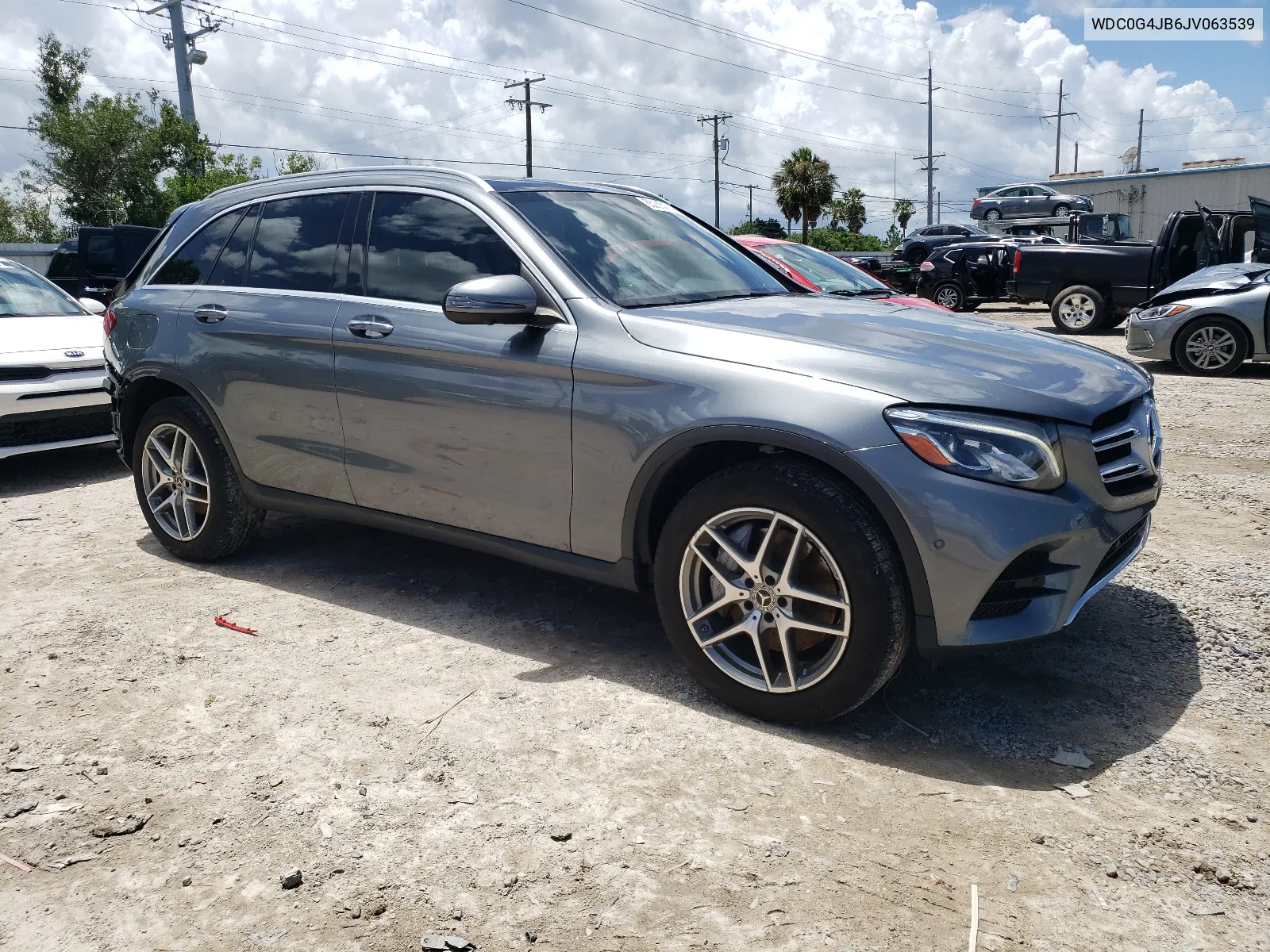 2018 Mercedes-Benz Glc 300 VIN: WDC0G4JB6JV063539 Lot: 65235474