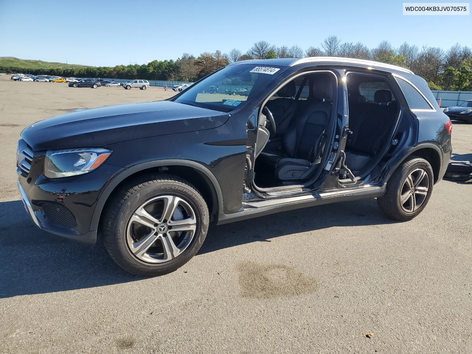 2018 Mercedes-Benz Glc 300 4Matic VIN: WDC0G4KB3JV070575 Lot: 66574814