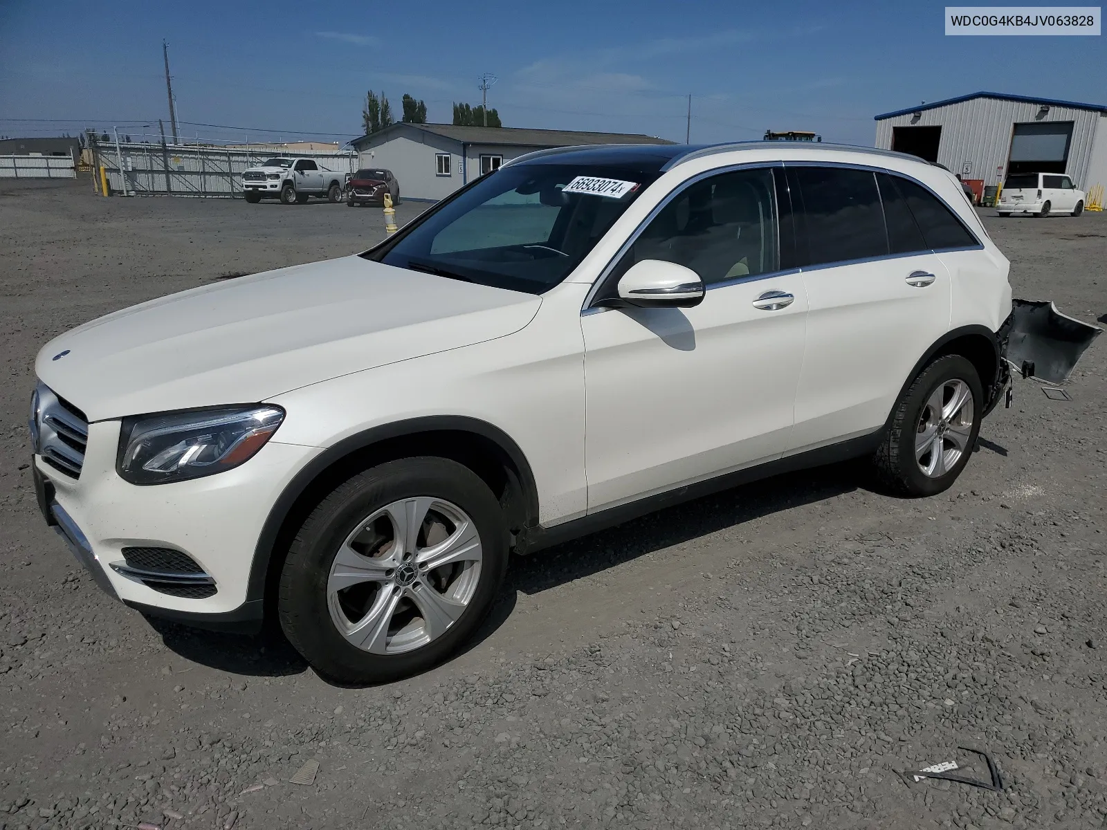 2018 Mercedes-Benz Glc 300 4Matic VIN: WDC0G4KB4JV063828 Lot: 66933074