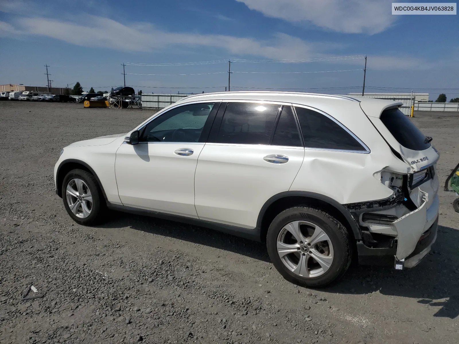 2018 Mercedes-Benz Glc 300 4Matic VIN: WDC0G4KB4JV063828 Lot: 66933074