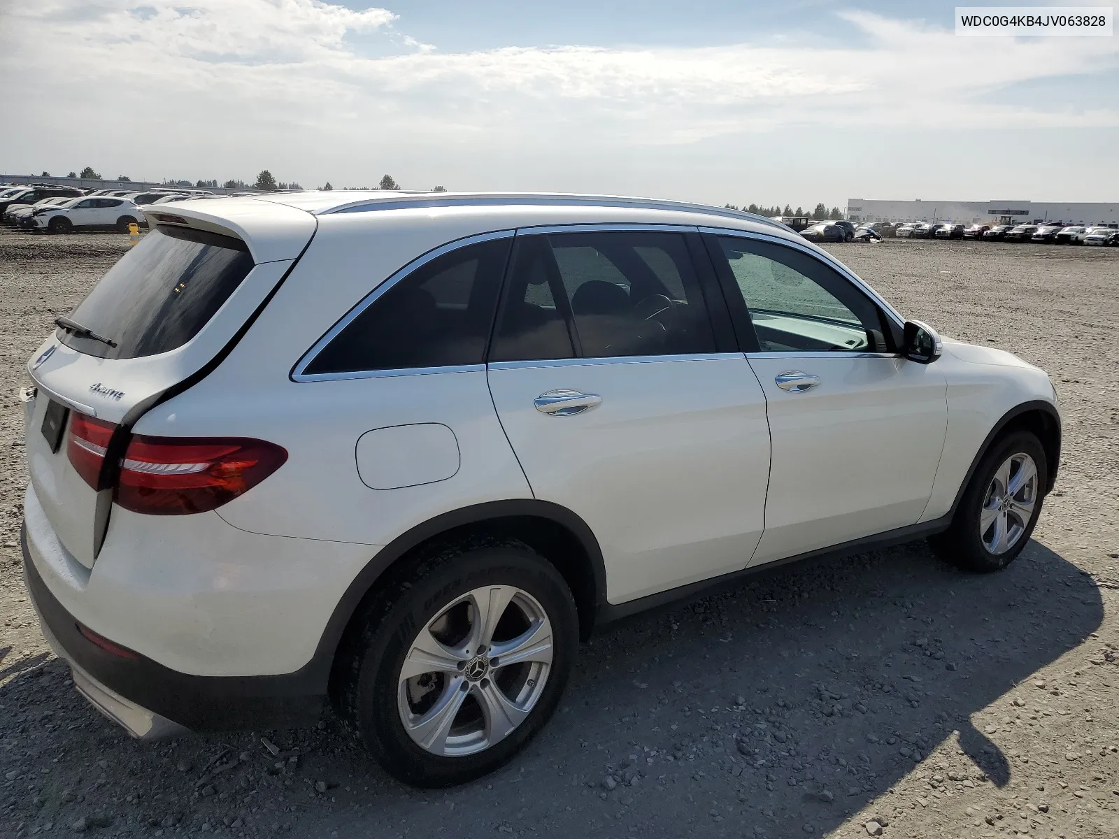 2018 Mercedes-Benz Glc 300 4Matic VIN: WDC0G4KB4JV063828 Lot: 66933074