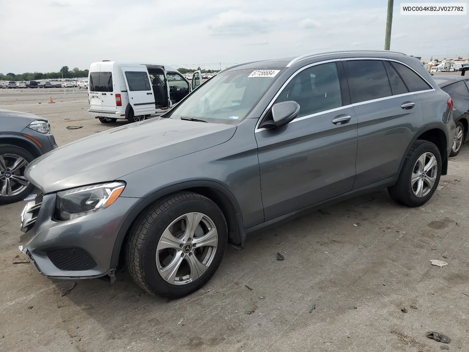 2018 Mercedes-Benz Glc 300 4Matic VIN: WDC0G4KB2JV027782 Lot: 67156684