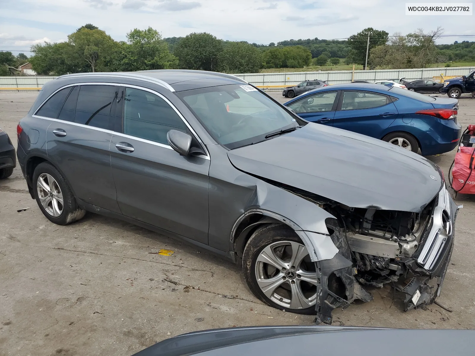 2018 Mercedes-Benz Glc 300 4Matic VIN: WDC0G4KB2JV027782 Lot: 67156684