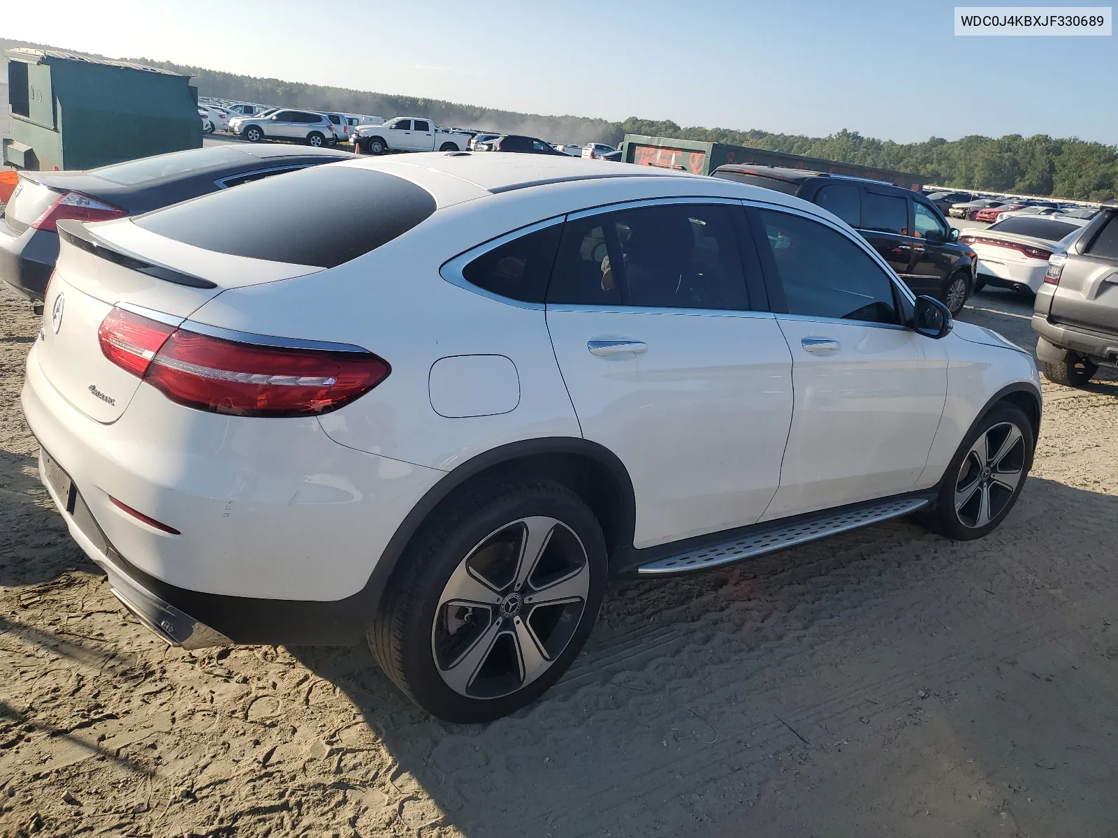 2018 Mercedes-Benz Glc Coupe 300 4Matic VIN: WDC0J4KBXJF330689 Lot: 67605674