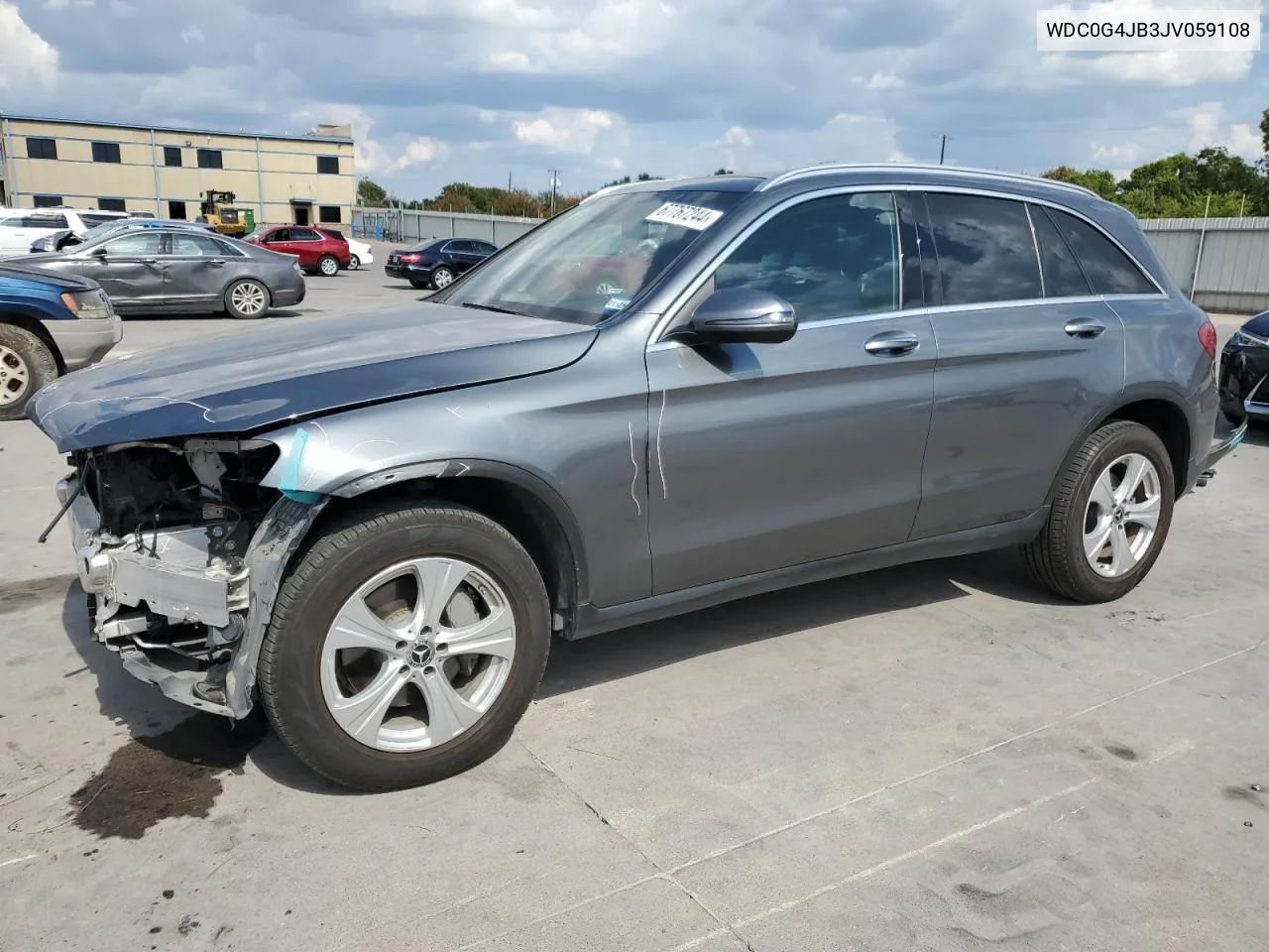 2018 Mercedes-Benz Glc 300 VIN: WDC0G4JB3JV059108 Lot: 67767244