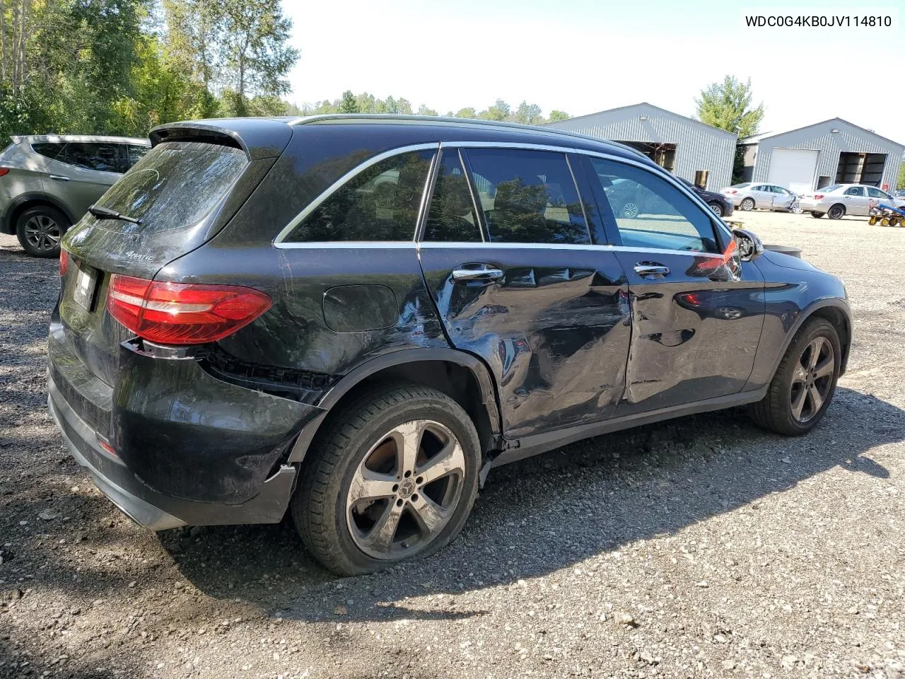 2018 Mercedes-Benz Glc 300 4Matic VIN: WDC0G4KB0JV114810 Lot: 67907734