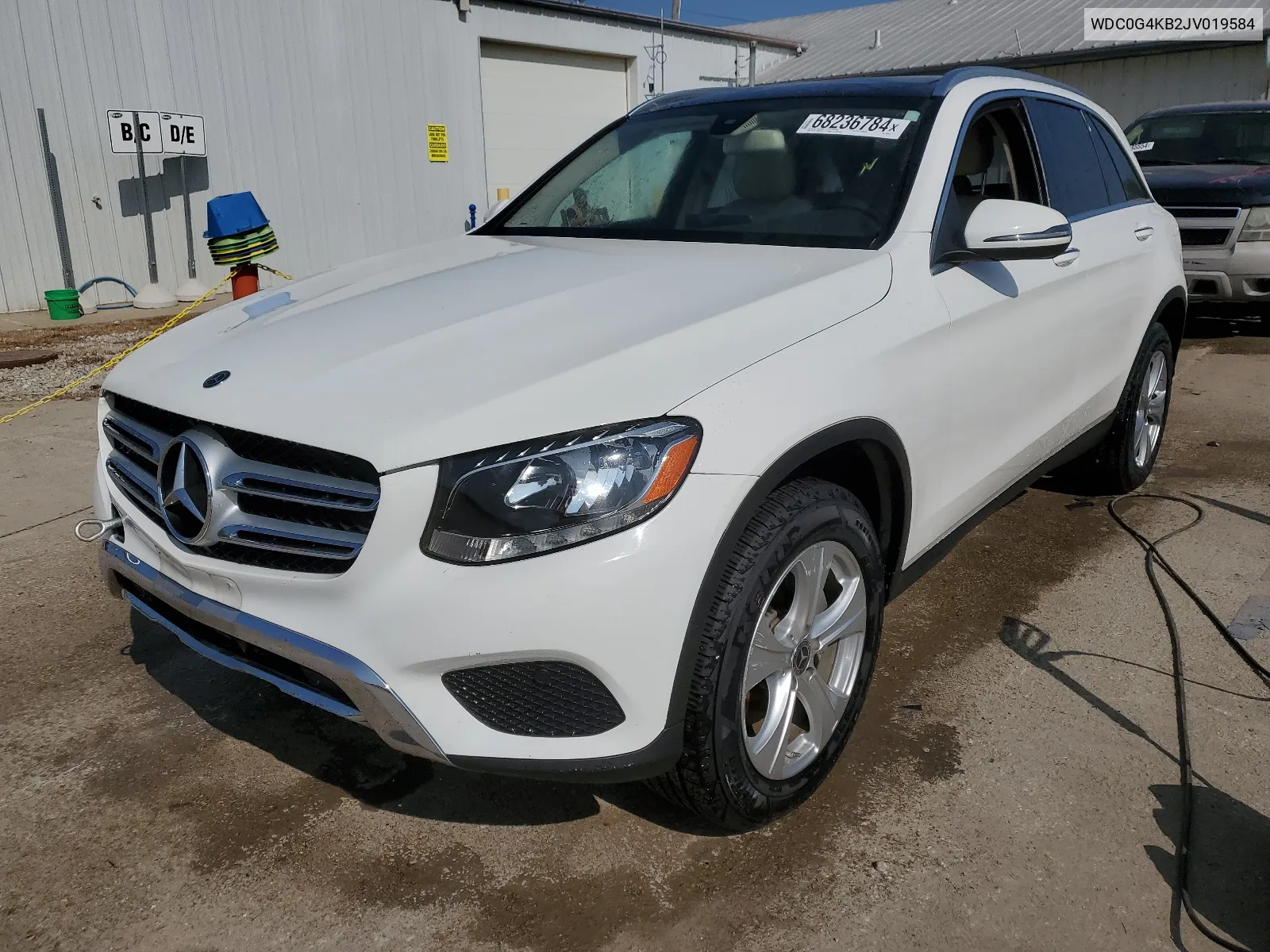 2018 Mercedes-Benz Glc 300 4Matic VIN: WDC0G4KB2JV019584 Lot: 68236784