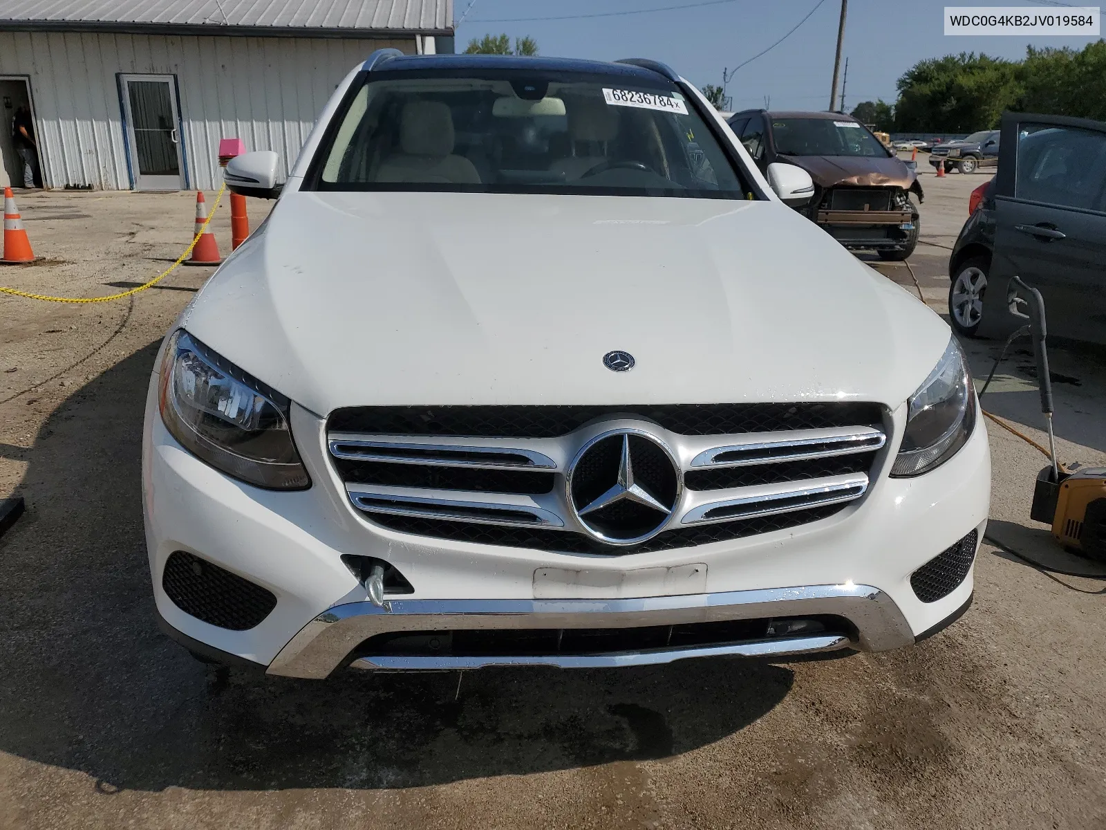 2018 Mercedes-Benz Glc 300 4Matic VIN: WDC0G4KB2JV019584 Lot: 68236784