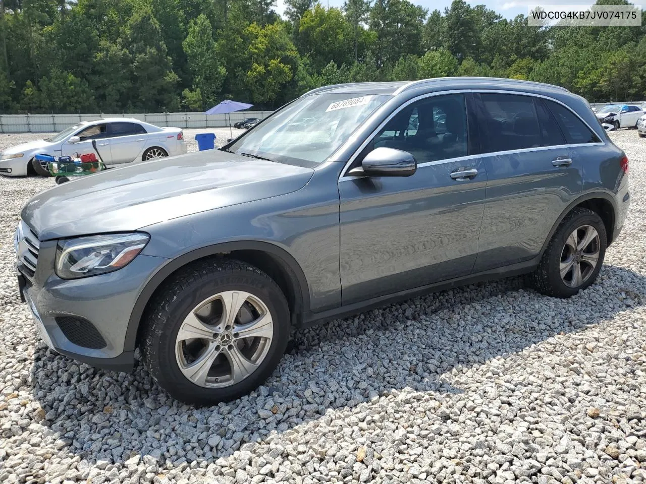 2018 Mercedes-Benz Glc 300 4Matic VIN: WDC0G4KB7JV074175 Lot: 68769084