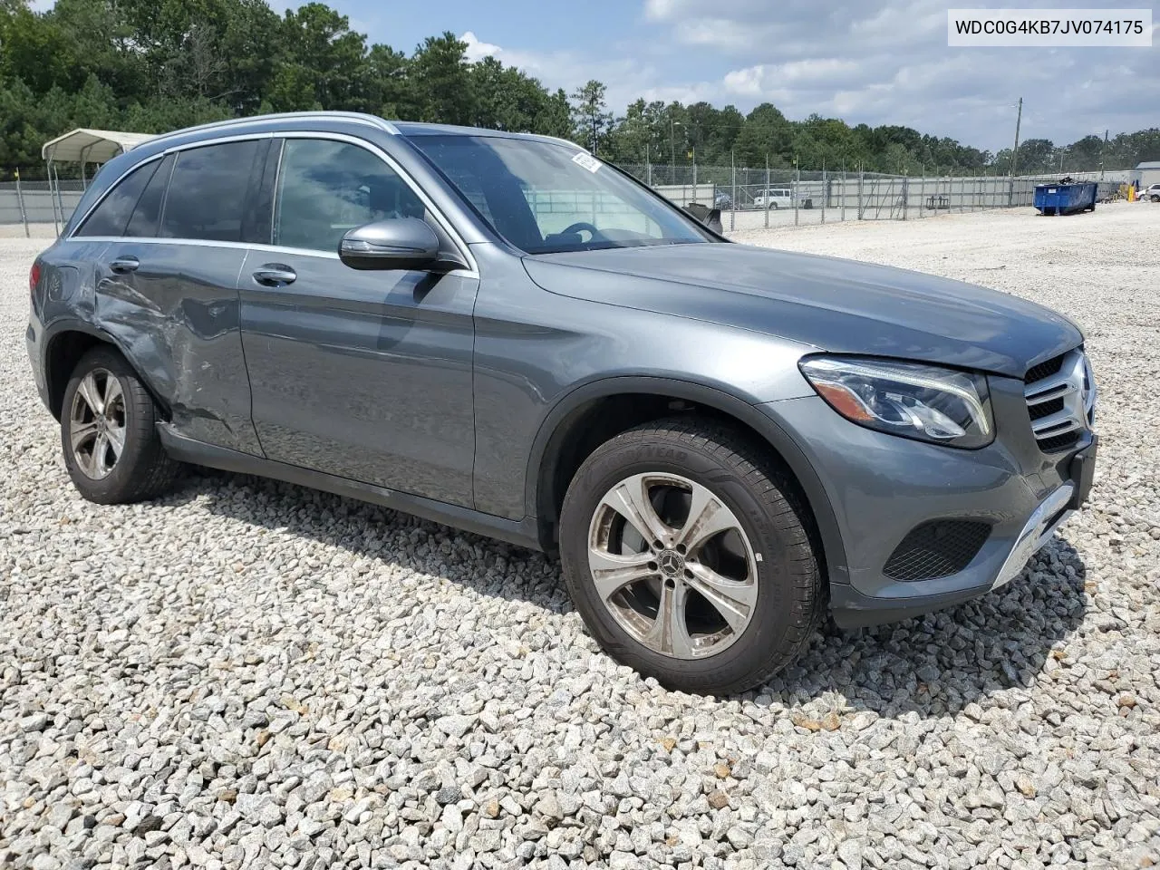 2018 Mercedes-Benz Glc 300 4Matic VIN: WDC0G4KB7JV074175 Lot: 68769084