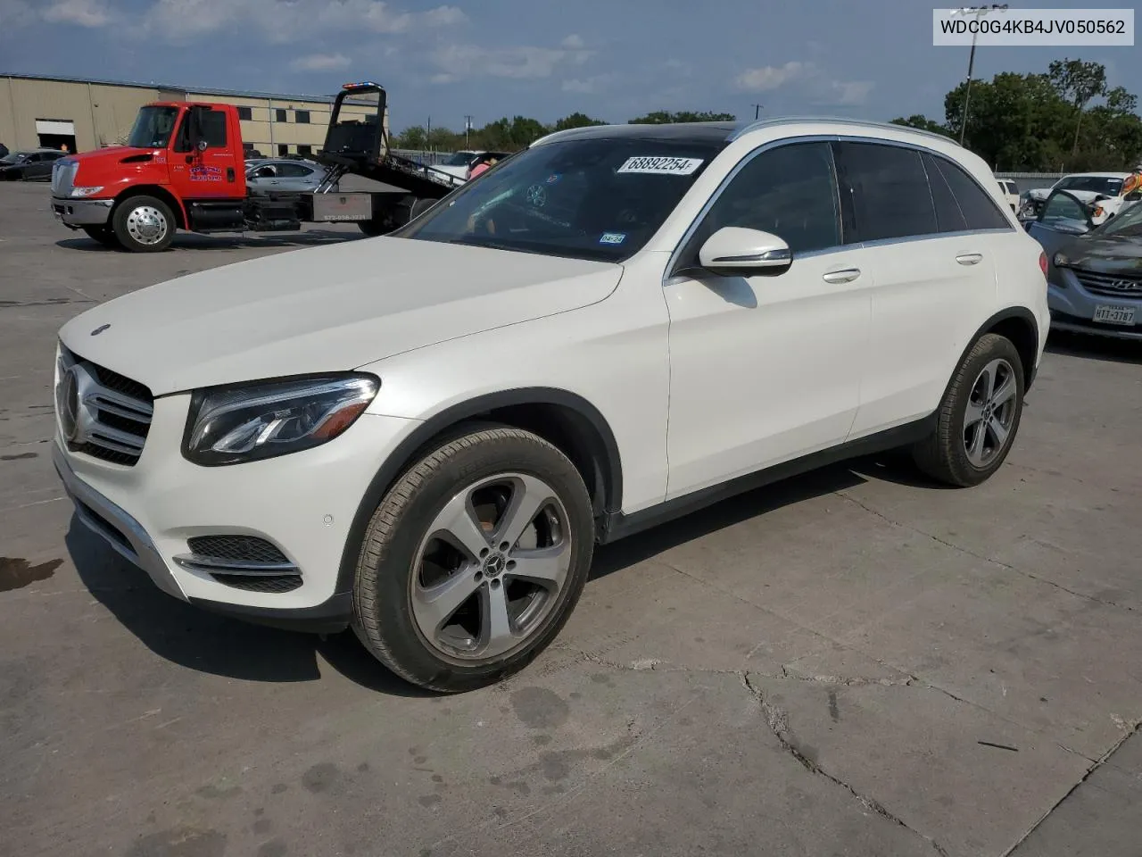 2018 Mercedes-Benz Glc 300 4Matic VIN: WDC0G4KB4JV050562 Lot: 68892254