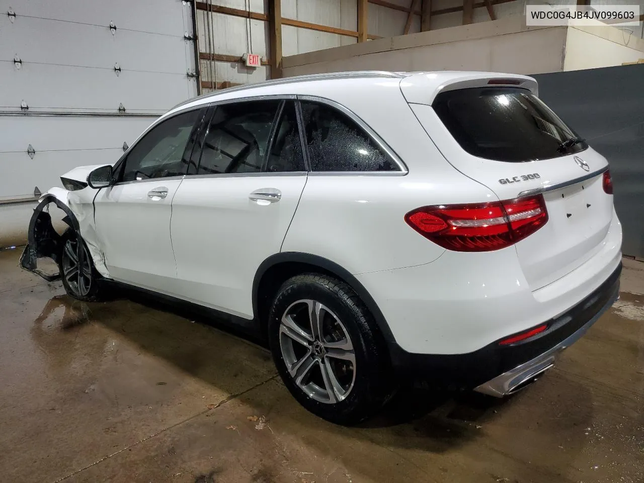 2018 Mercedes-Benz Glc 300 VIN: WDC0G4JB4JV099603 Lot: 69382604