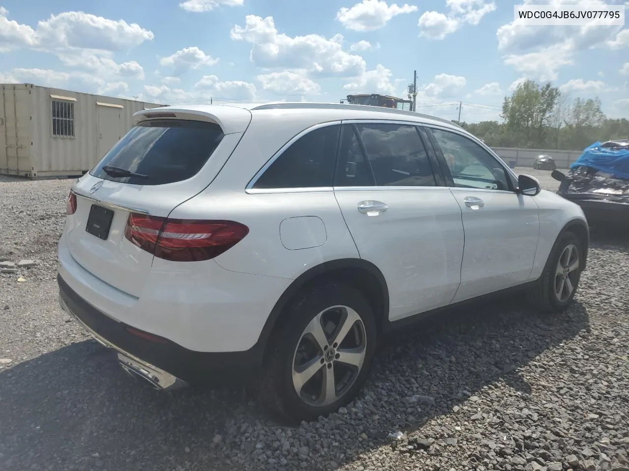 2018 Mercedes-Benz Glc 300 VIN: WDC0G4JB6JV077795 Lot: 69563514