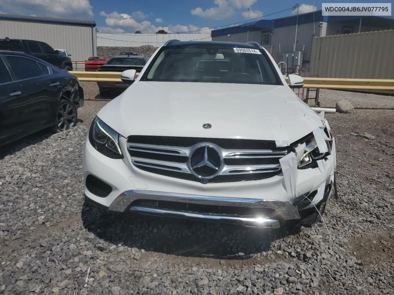 2018 Mercedes-Benz Glc 300 VIN: WDC0G4JB6JV077795 Lot: 69563514